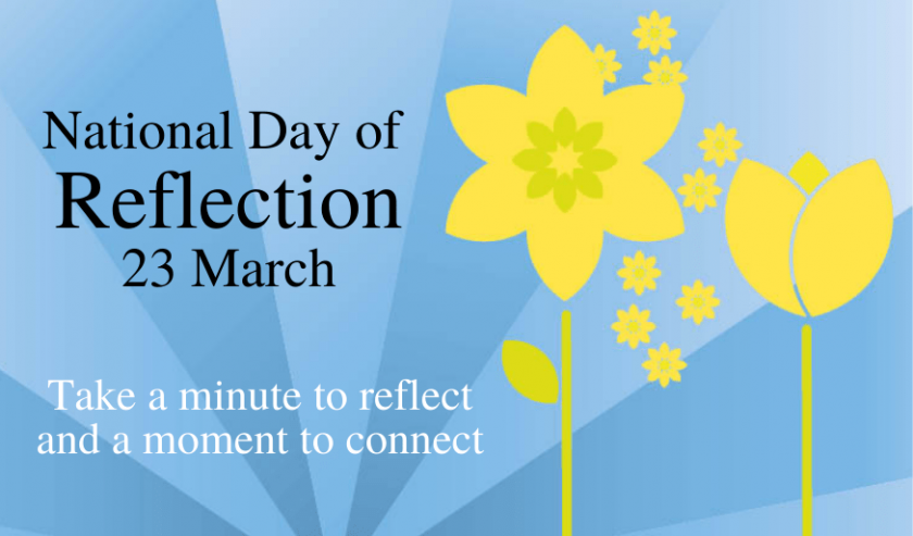 National Day of Reflection: Today marks the second anniversary of the ...