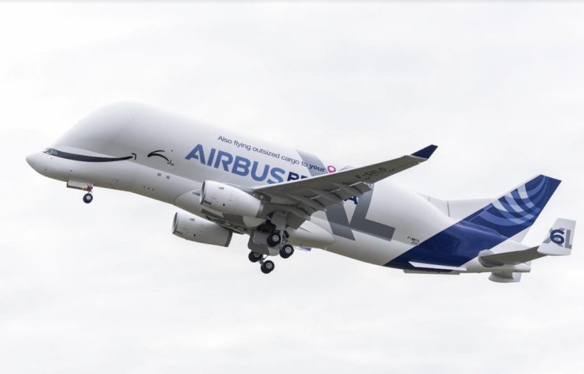 Airbus: BelugaXL 6 makes Its first landing in Broughton | Deeside.com