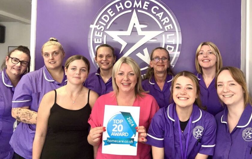 Shotton’s Deeside Home Care in Top 20 for 2024