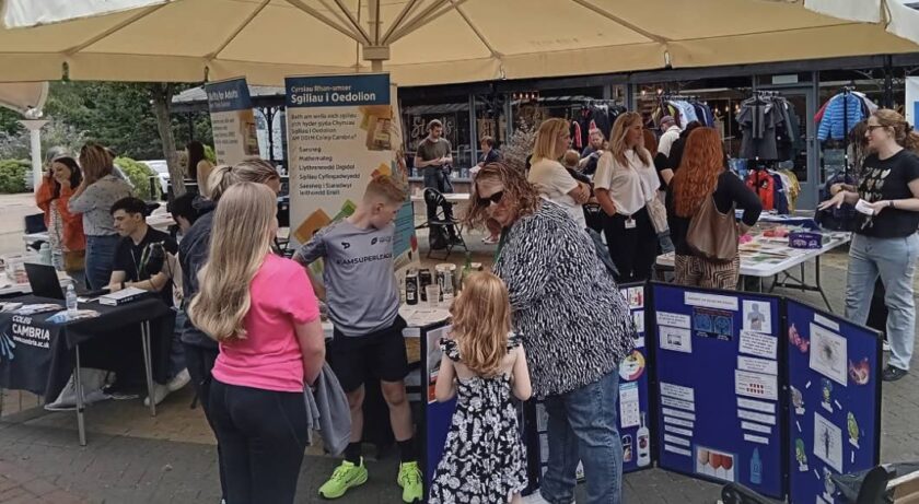Holywell Market hosts successful family info day